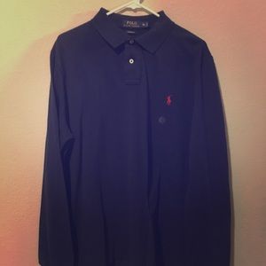 Dark blue long sleeve Polo  Brand New